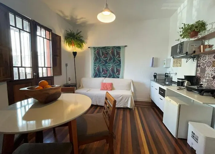 Studio Estiloso Com Varanda Casa 4